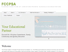 Tablet Screenshot of fccpsa.org